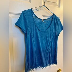 Free People Beaded Top